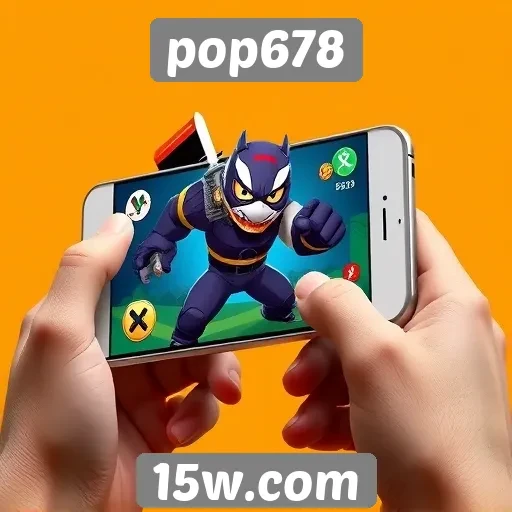 Desempenho de jogos em dispositivos móveis no pop678